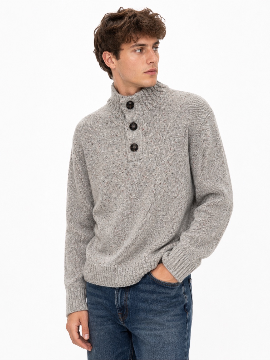 Untuckit Vangone Donegal Lambswool Sweater
